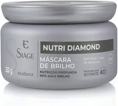 Máscara Capilar de Brilho Siàge Nutri Diamond 250g