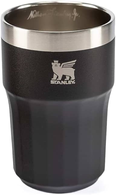 Stanley - Copo Térmico para Cerveja, 384ml, para Bebidas Frias ou Quentes, Foundry Black