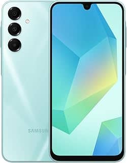 Samsung Celular Galaxy A16 4G, 256GB + 8GB RAM, Câmera de até 50MP, Tela 6.7', NFC, IP54, Bateria 5000 mAh (Verde Claro)