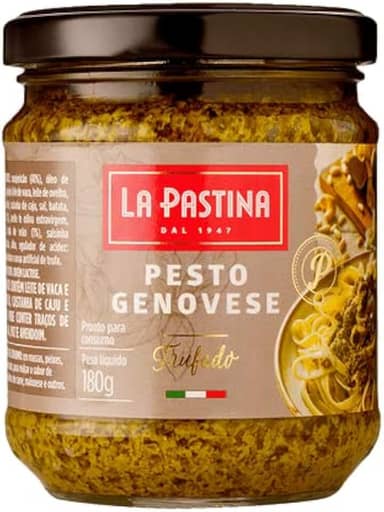 La Pastina Molho Pesto Alla Genovese Com Trufas 180G