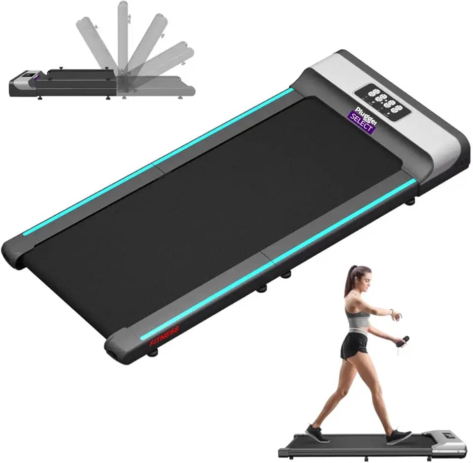 Esteira Elétrica Portátil Dobrável Ergométrica 158cm Fitness Corrida Caminhada Home Office Preto 110v ou 220v - Lojas Tahara