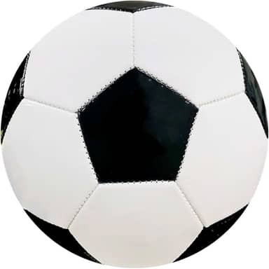 Bola Futebol Campo Clássica Costurada Preto E Branco