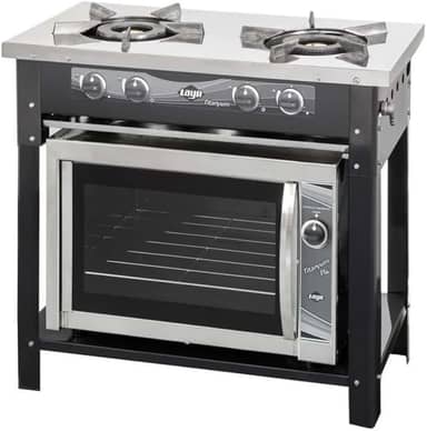 Fogao Titanyum Inox Industrial + Forno Titanyum Plus Inox Industrial - LAYR