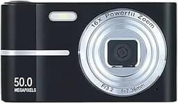 Câmera Digital De Alta Definição Vintage 16x Zoom 2.7k 50 Mp