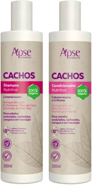 Apse Cachos Shampoo e Condicionador