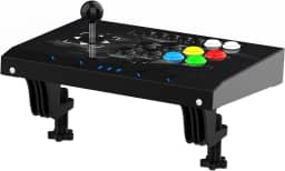DOYO Arcade Fight Stick com Portão Octogonal - Altamente Modificável - Controlador de Jogos de Luta - Personalize Botões e Joystick, Adequado para PC/Raspberry Pi/PS3/Switch/NEO GEO Mini/Android (Preto)