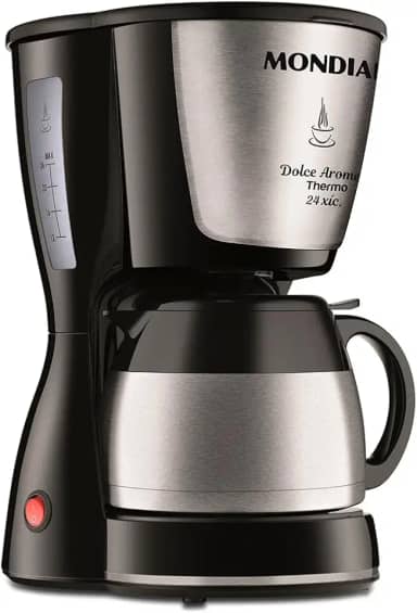 MONDIAL Cafeteira Elétrica Dolce Arome Thermo, Preto, 800W, 220V - C-33 JT 24X