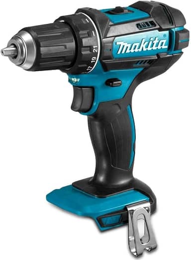MAKITA PARAFUSADEIRA/FURADEIRA DE IMPACTO 1/2 POL (13MM) A BATERIA 18V DHP482Z SEM BATERIA E CARREGADOR