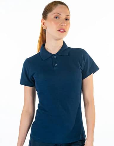 Baby Look Polo Feminina Premium Para Trabalho Visual Moderno