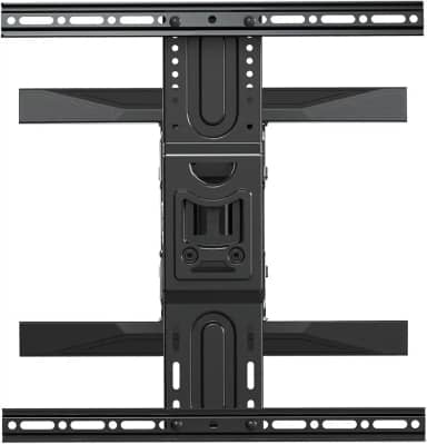 ELG, A02V6N, Suporte de TV Articulado de Parede Para TVs Planas e Curvas de 75" a 86", Inclinação Horizontal e Vertical, Peso Máximo de 46 Kg, Preto