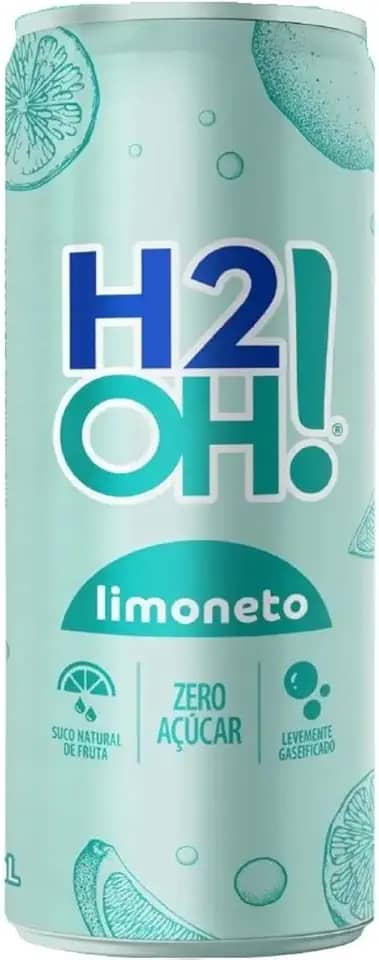 Refrigerante H2Oh Limoneto Lata 350ml