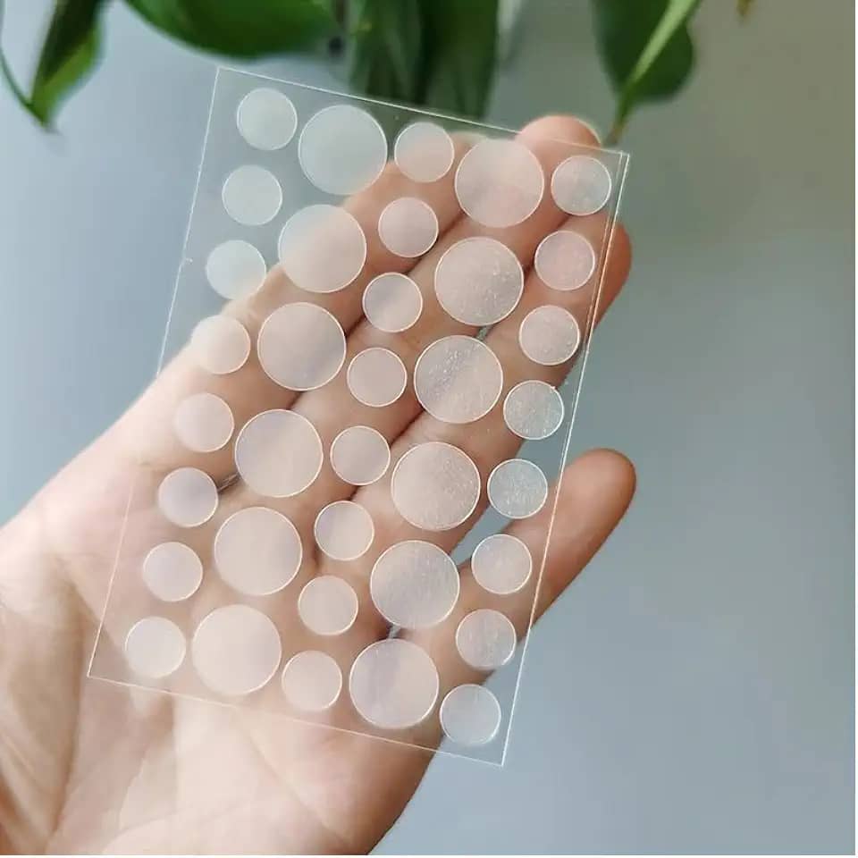 Adesivos de espinhas secativo para rosto, adesivos para acne 360 unidades