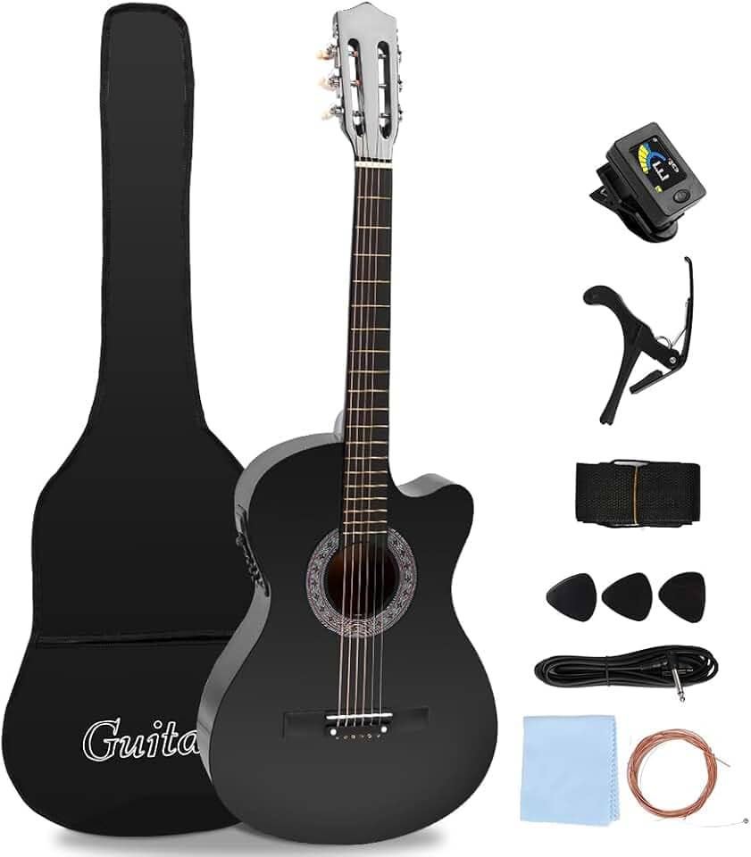 Guitarra Eletrica, Guitarra Elétrica, Kit Guitarra Guitarra Preta