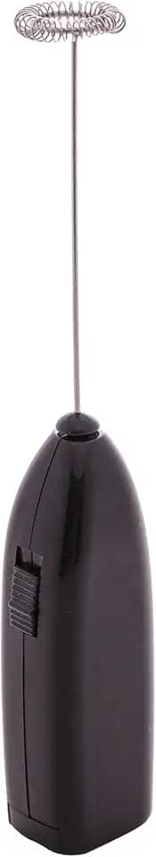 LYOR - Mini Mixer Misturador Elétrico para Bebidas - Inox e Plástico Preto - Eficiente e Compacto para Batidas e Misturas Rápidas