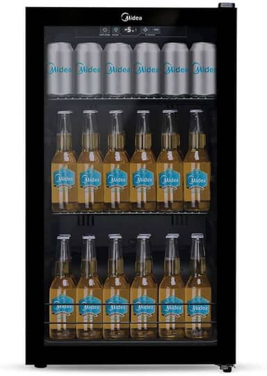 Cervejeira, Flex, 96L, Preto, 220v, Midea, BCA10P2