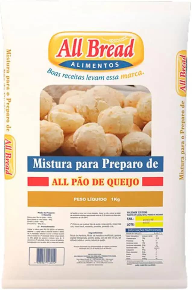 MIST P/PAO DE QUEIJO ALL BREAD PCT (UN)