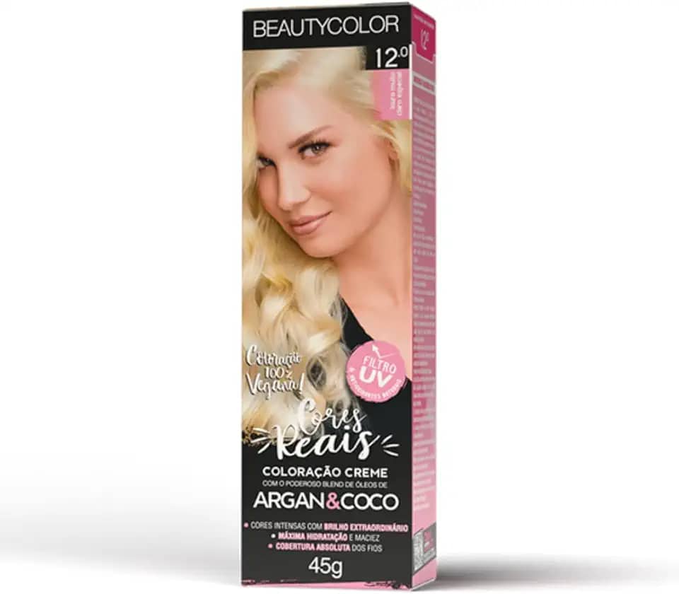 Coloração Individual BEAUTYCOLOR - 12.0 Louro Muito Claro Especial