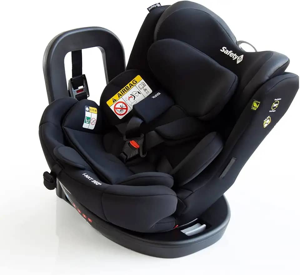 Safety 1st, Cadeirinha i-NXT, 0 a 36kg, com Giro 360° e Isofix, Black Urban