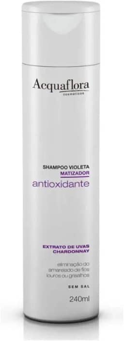 Acquaflora Shampoo Violeta Antioxidante Matizador 240ml
