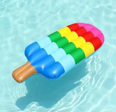 Boia Picolé Colchão Inflável Grande Para Piscina Verão Colorido