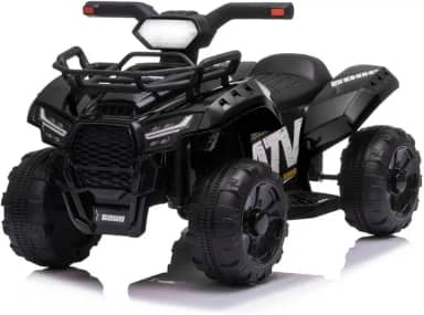Mini Moto Quadriciclo Elétrico 6v Infantil Baby Style (Preto)