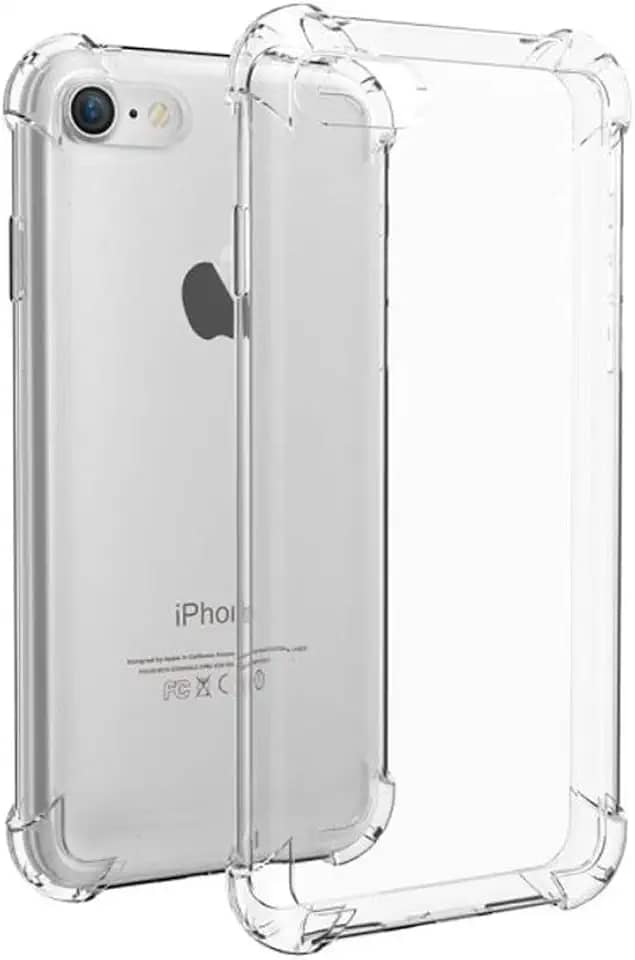 Capa Transparente Air Anti Impacto Iphone 7 E 8 4.7 Antichoque Tpu Silicone