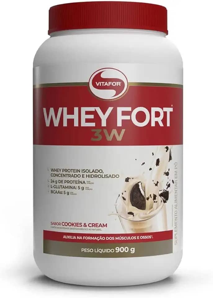 Vitafor - Whey Fort 3W - 900g - Cookies n' Cream