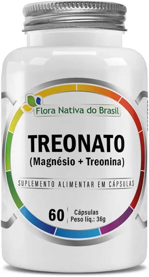 Treonato (Magnésio + Treonina) 60caps - Flora Nativa