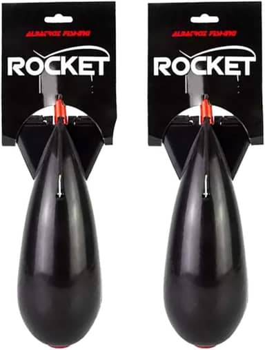 Kit 2 Boia Pesca Cevadeira Albatroz Rocket 17cm Grande Pesqueiro Tamba Tambaqui