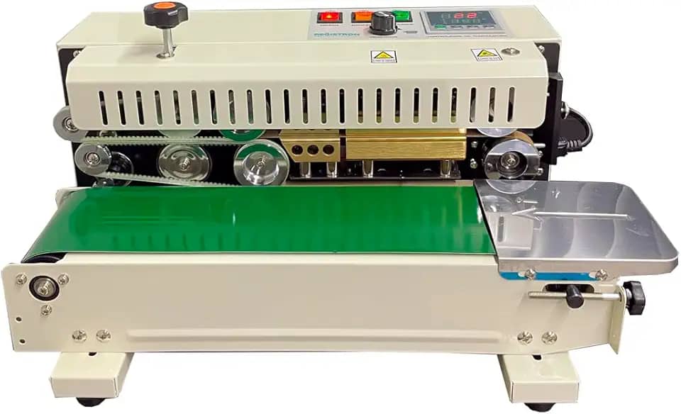 Seladora Automatica Continua Em AÇO Pintado Horizontal Rg-900m