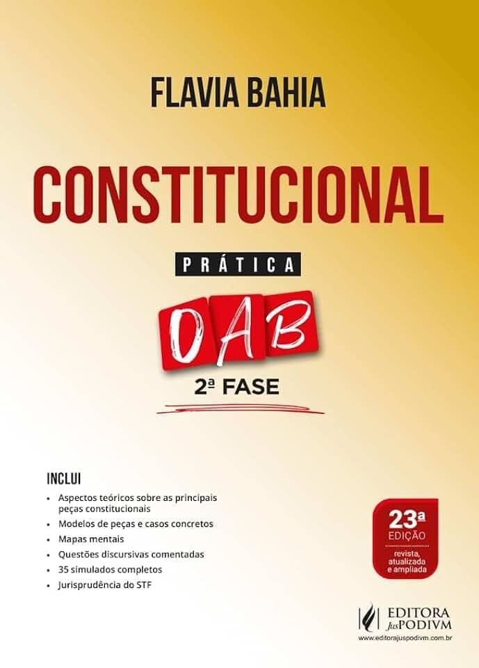 Direito Constitucional - 2ª Fase da OAB - 45º Exame de Ordem 23Ed.2026