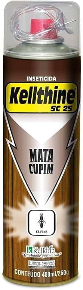 Kelldrin Cupinicida Aerossol 400ml Mata Cupim Madeira