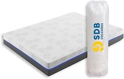 Colchão Casal De Molas Ensacadas 138x188x20cm D33 SDB Colchões (Azul)