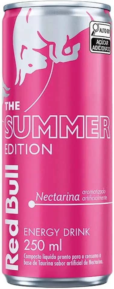 Red Bull Energético, Summer Edition, Nectarina, 250ml