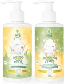 Kit Shampoo + Condicionador Camomila e Aloe Vera | Verdi Natural