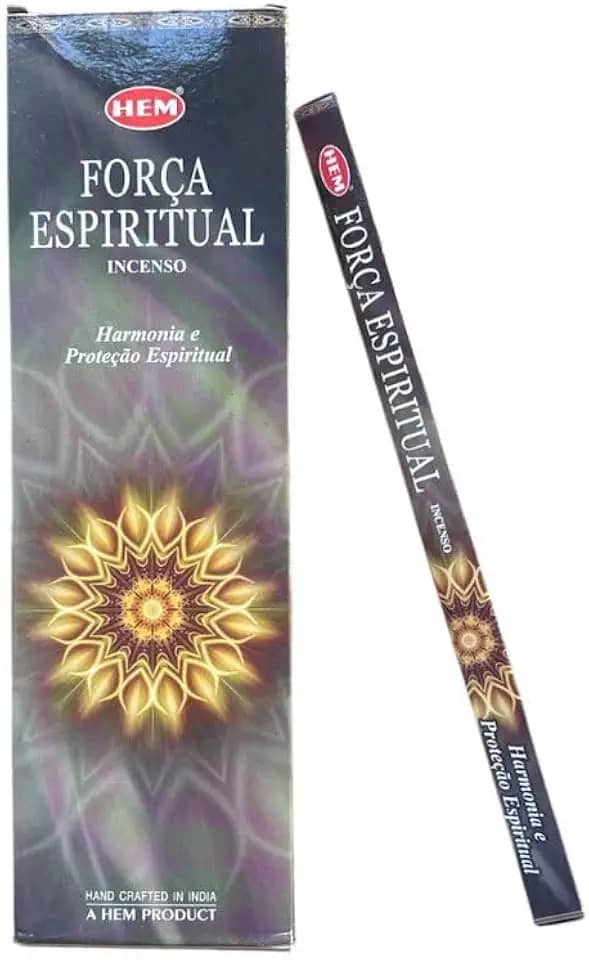 Kit 6 Incensos Força Espiritual para Energia e Proteção, Conjunto de Incensos Aromáticos