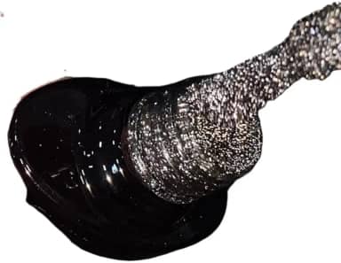 Esmalte em gel Diamond Shine 10ml, Refletivo/Brilhante/Com Acabamento Brilhante(003 PRETO)