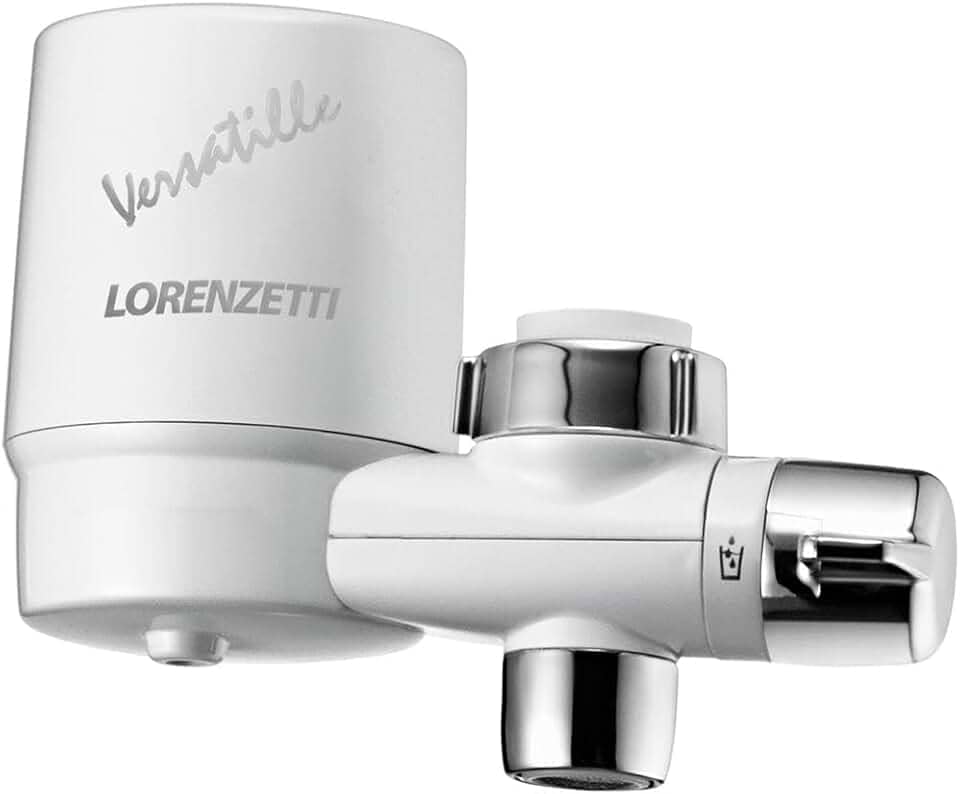 Purificador de Água para Torneira Versatille, LORENZETTI, 7411057, Branco, Pequeno