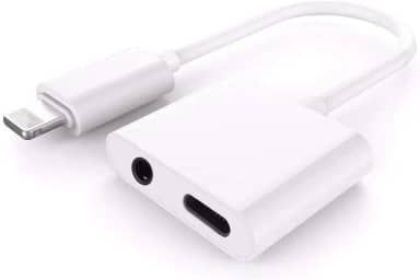 Adaptador iPhone Lightning 2 Em 1 para iPhone - Com Função de Chamada - Compatível com iOS 10.3 e Posterior