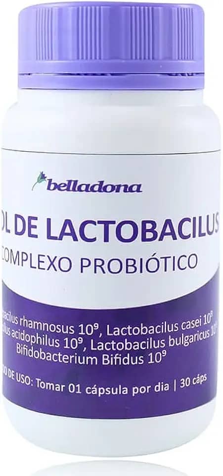 Top 5 Pool de Lactobacillus - Complexo Probiótico - Concentração 1 Bilhão - 30 caps