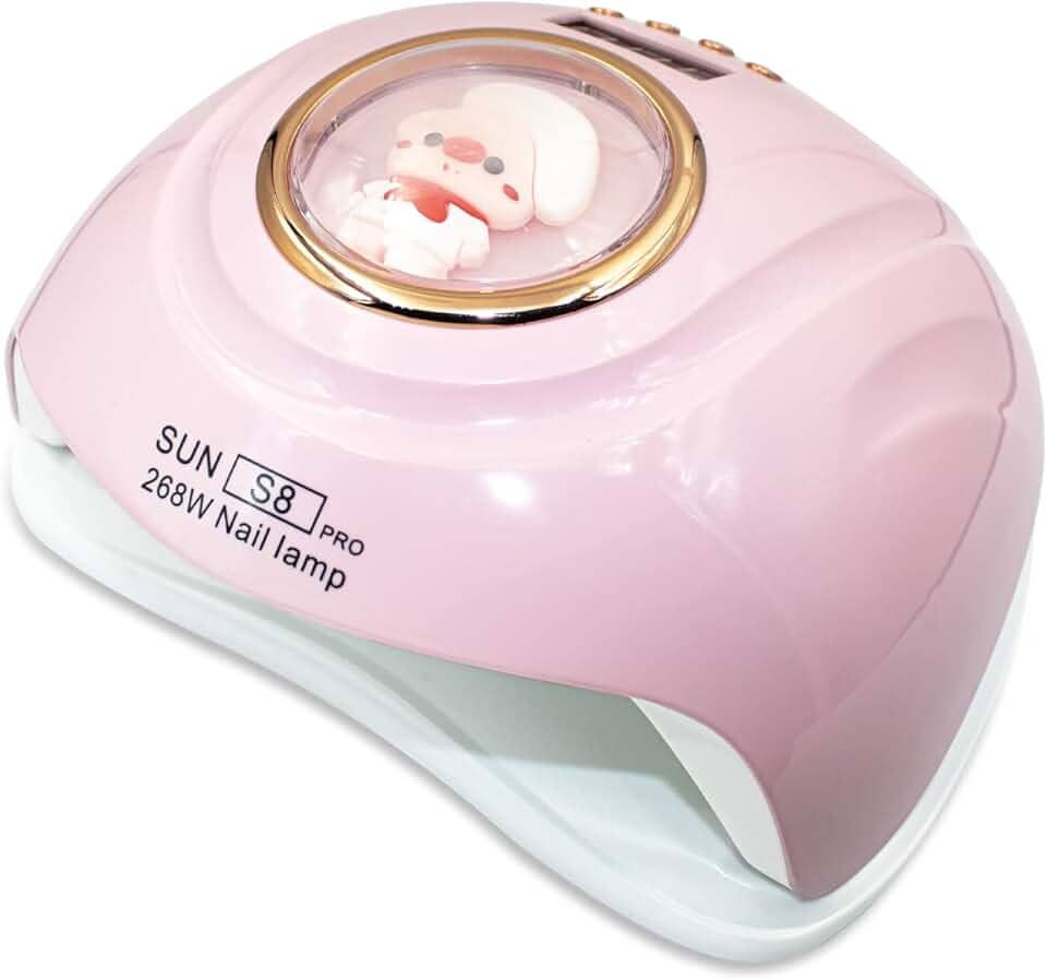 Cabine Estufa SUN S8 PRO LED UV 268W Unha Gel Acrigel Top Coat 57 LEDs Profissional Bivolt