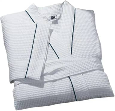 Roupão de Banho Teka Golden Unissex Hotel, Piquet, 50% Algodão e 50% Poliéster