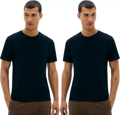 Camiseta Básica Masculina Manga Curta Comfort Super Cotton