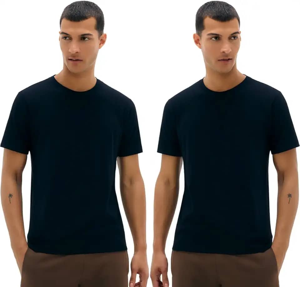 Camiseta Básica Masculina Manga Curta Comfort Super Cotton