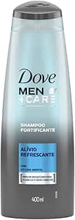 Dove Shampoo Fortificante Alívio Refrescante com Ice Cool Mentol 400 ml '