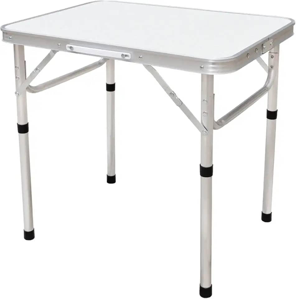 Mesa Dobrável Portátil Vira Maleta Camping Praia 60x45cm MM House