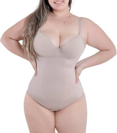 Cinta body bojo modeladora compressão redutora Vi Lingerie