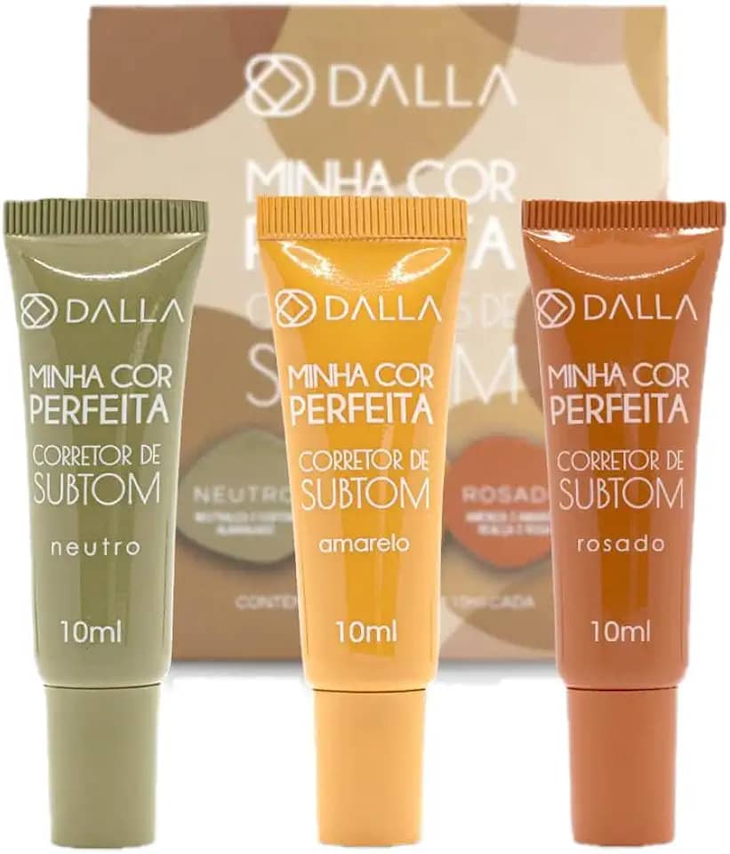 Corretor de Subtom - Minha Cor Perfeita - Dalla