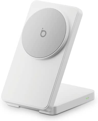 Basike Carregador Sem Fio, Carregador por Indução 15W Compatível para iPhone 16/15/14/13/12 Series e AirPods | Carregamento Rápido com Magnétic | Compatível com Qi (Branco)