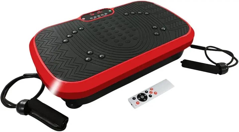 Plataforma Vibratória Fitness Controle Remoto 99 Velocidades 220v